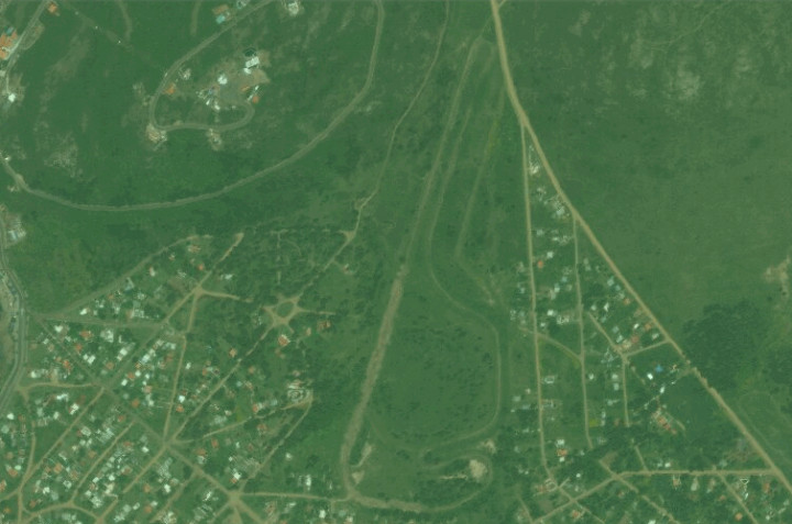 Satellital view of the racetracks