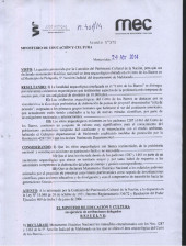 National Historic Landmark Declaration to Cerro de los Burros